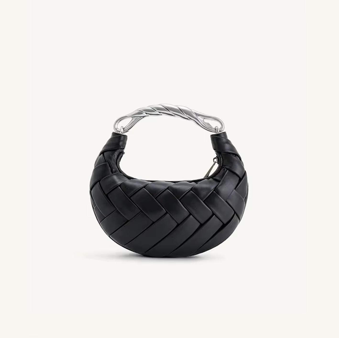 ELENA WOVEN LEATHER BAG