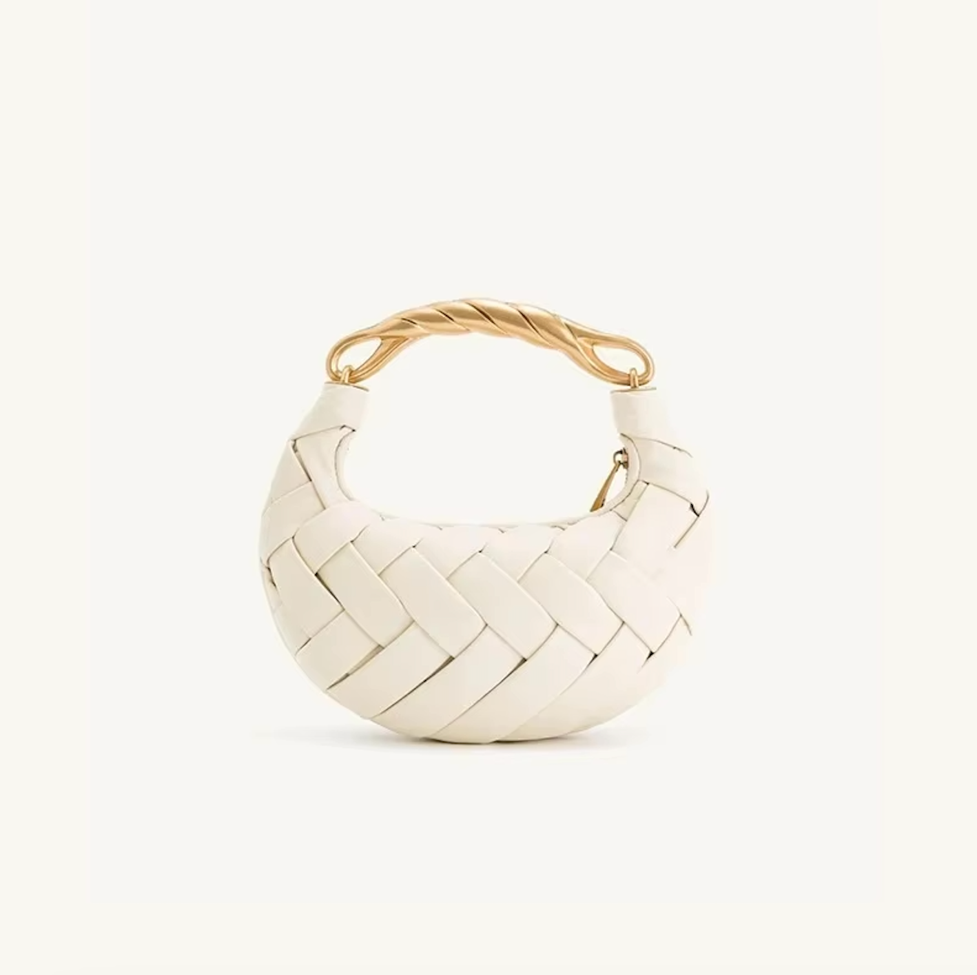 ELENA WOVEN LEATHER BAG